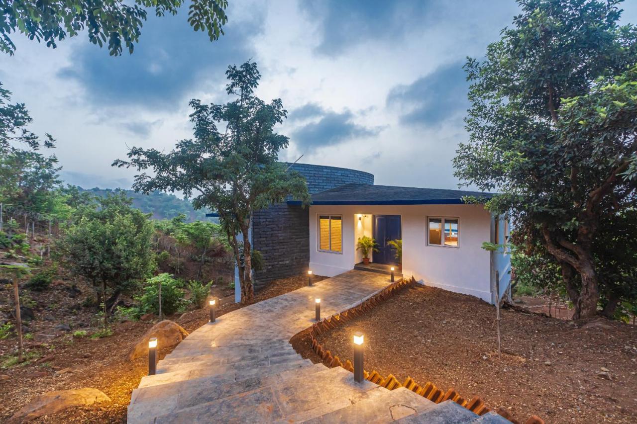 Saffronstays Kaia Waters: Greek-Style Villa with Pawna Lake Panorama Kolvan Exterior photo